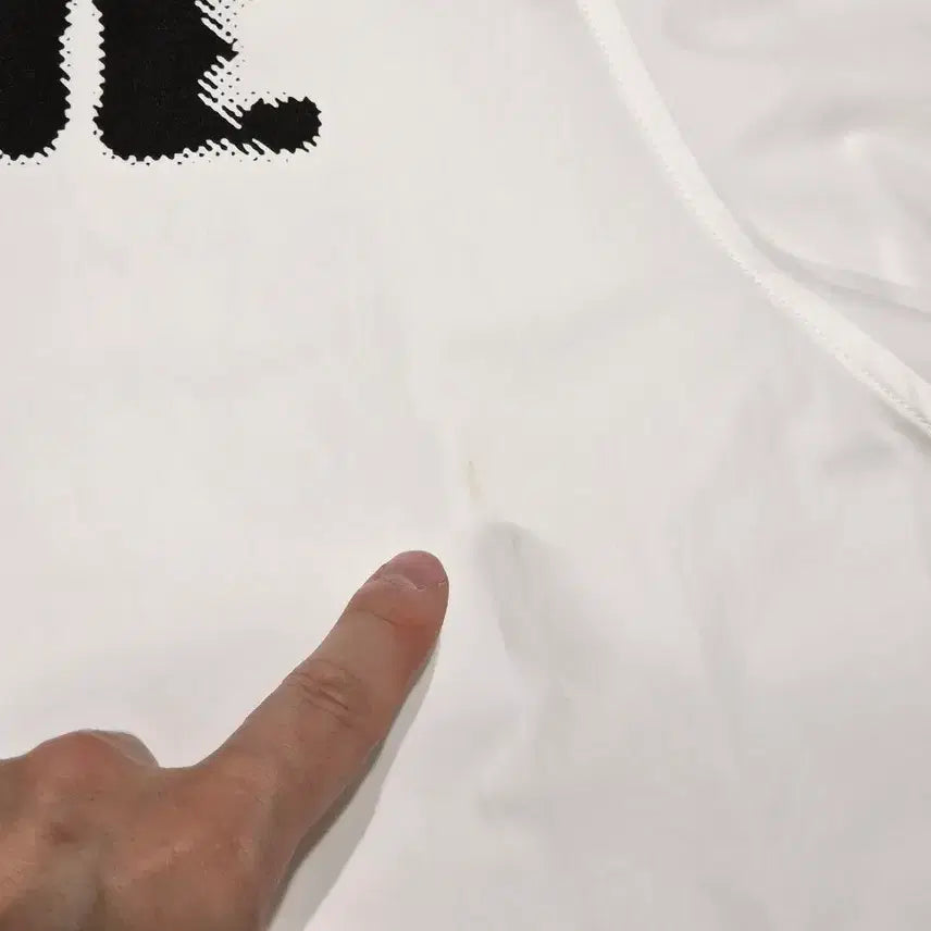 [SOLD OUT] We11done 웰던 로고 화이트 셔츠