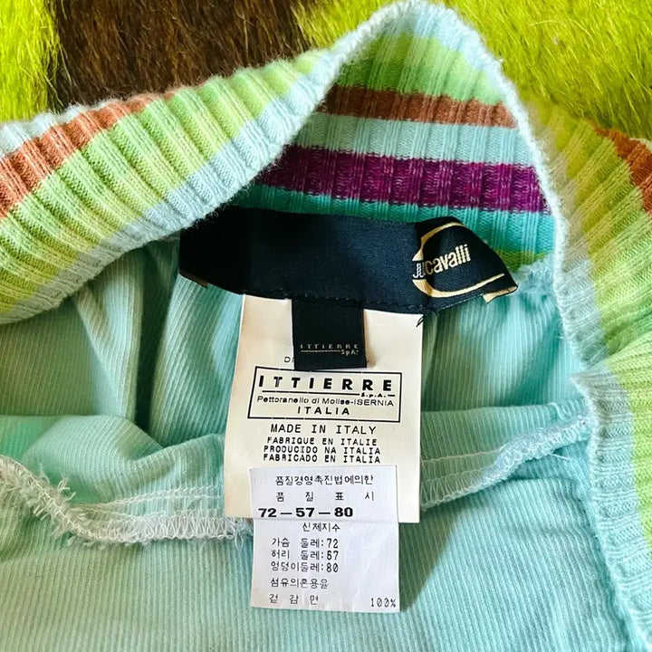 [SOLD OUT] JUST CAVALLI 06ss 아카이브 밴딩 카고 조거 팬츠 바지