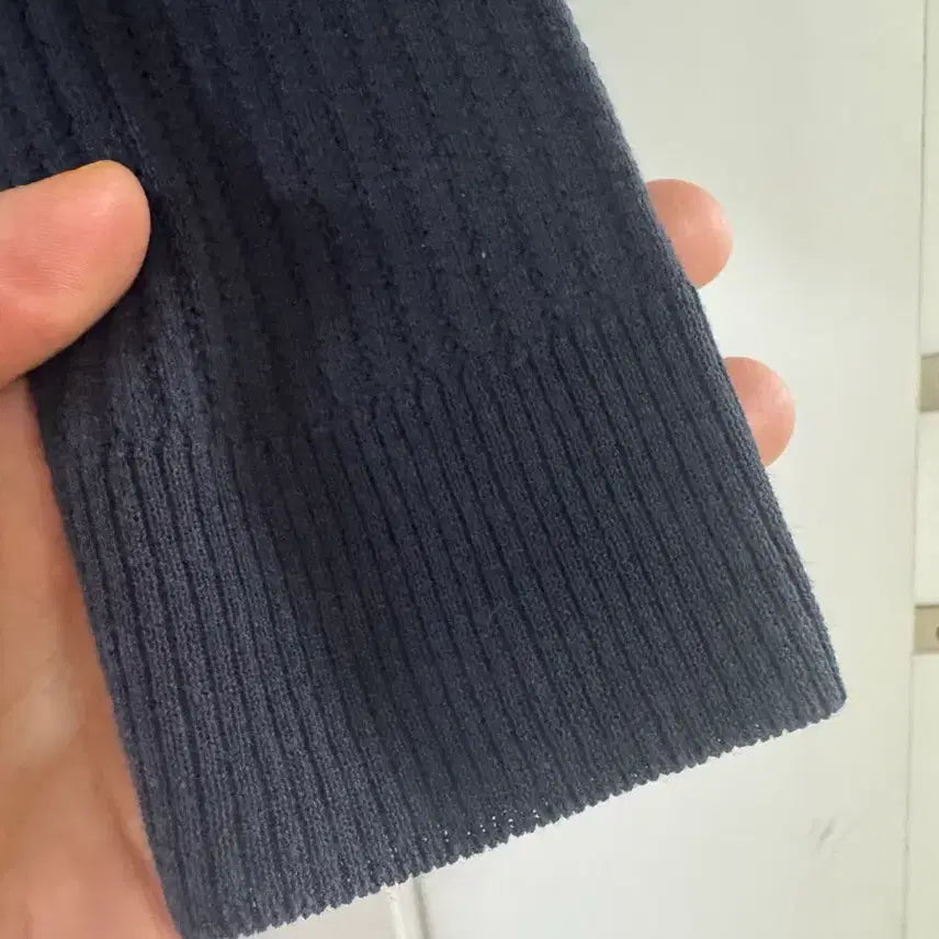[BUNJANG] Thom Browne 4-Bar Mesh Stitch 7-Part Knit / 톰브라운(s급) 4바 메시스티치7부 정품