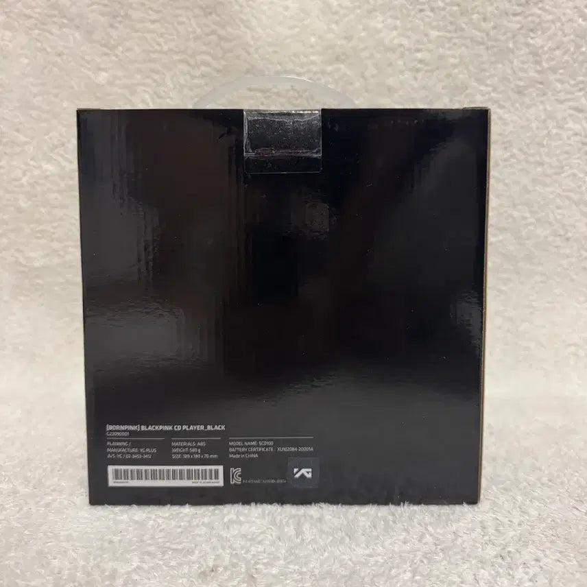 [BUNJANG] BLACKPINK CD Player (Sealed) - Black / 블랙핑크 CD플레이어(새상품)/(블랙)