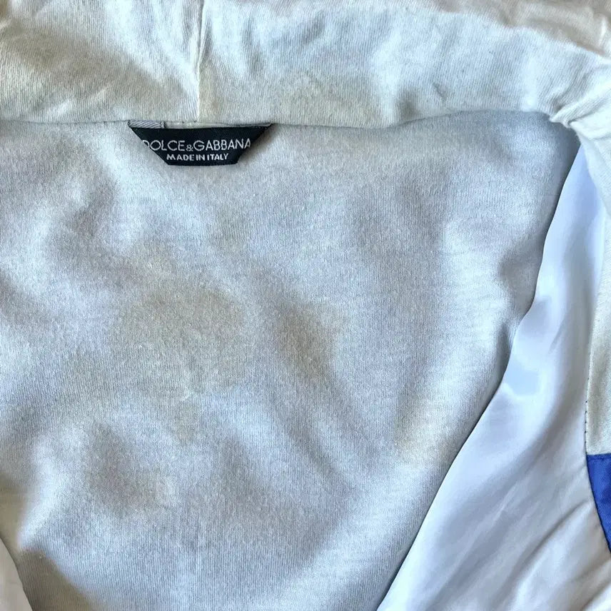 [SOLD OUT] 돌체앤가바나 10aw 아카이브 유니온잭 윈드브레이커 후드 집업 자켓