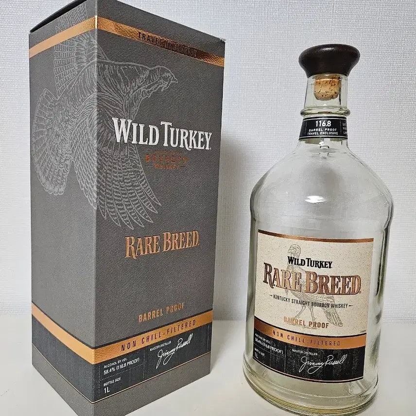[SOLD OUT] 와일드터키 1L 버번 위스키 양주 공병 빈병 술병