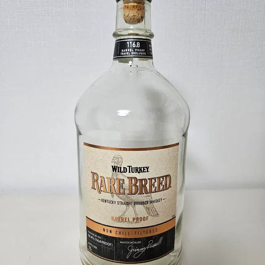 [SOLD OUT] 와일드터키 1L 버번 위스키 양주 공병 빈병 술병