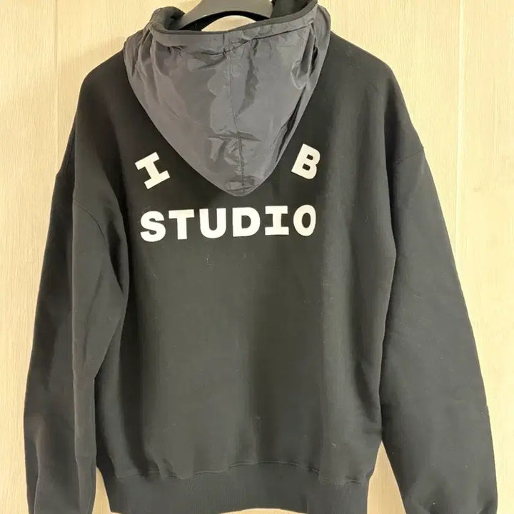 [BUNJANG] Iab Studio Woven Hoodie L / 아이앱 우븐 후드 L