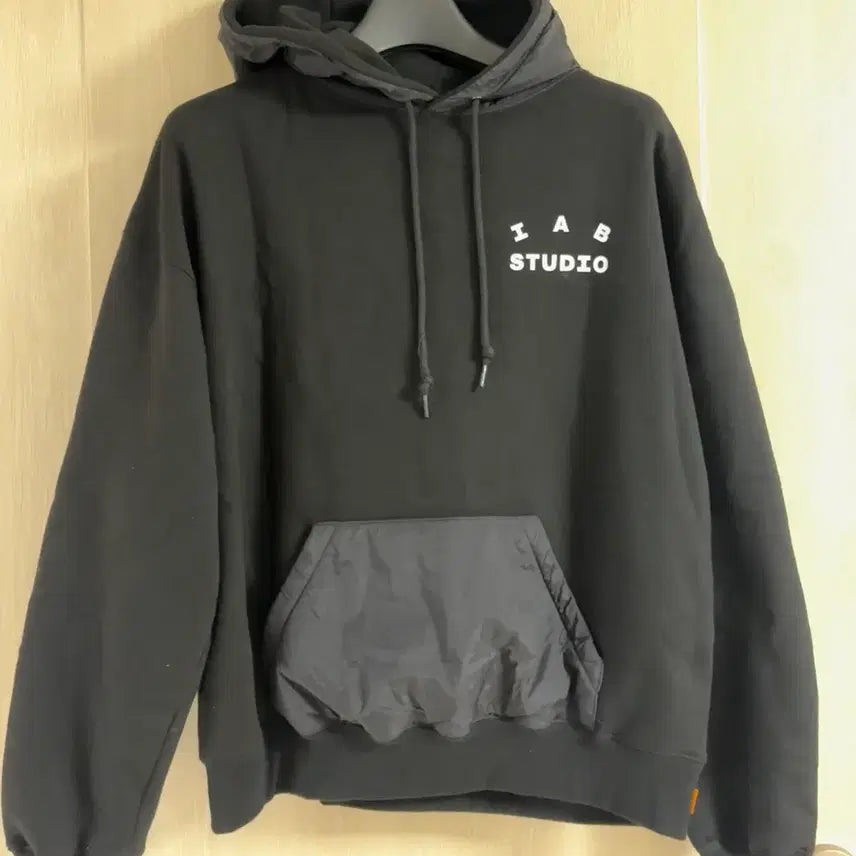 [BUNJANG] Iab Studio Woven Hoodie L / 아이앱 우븐 후드 L