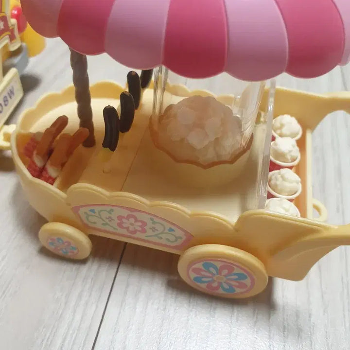 [BUNJANG] Sylvanian Families Popcorn Kit / 실바니안 핫도그밴과 팝콘키트