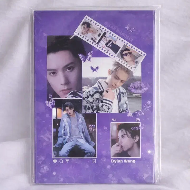 [BUNJANG] Dylan Wang Photobook 01 Limited Edition Fan-Made Goods / 왕허디 Dylan Wang 포토북01 한국 팬카페 제작 희귀 한정판굿즈