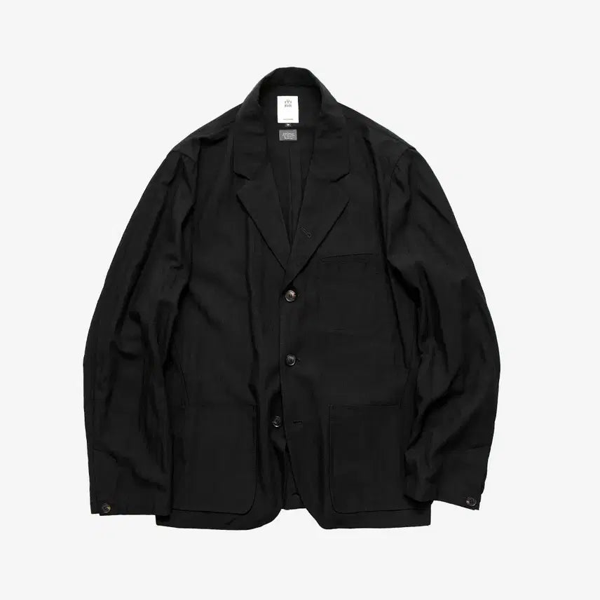 [SOLD OUT] [4] 폴리테루 3 버튼 블레이저 자켓 블랙