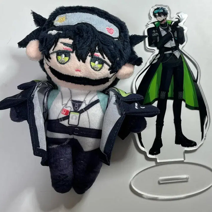 [BUNJANG] Skoshism Robo Proster Plush Doll and Acrylic Stand Bundle Set / 스코시즘 로보 프로스터 솜인형 누이, 아크릴 스탠드 일괄판매