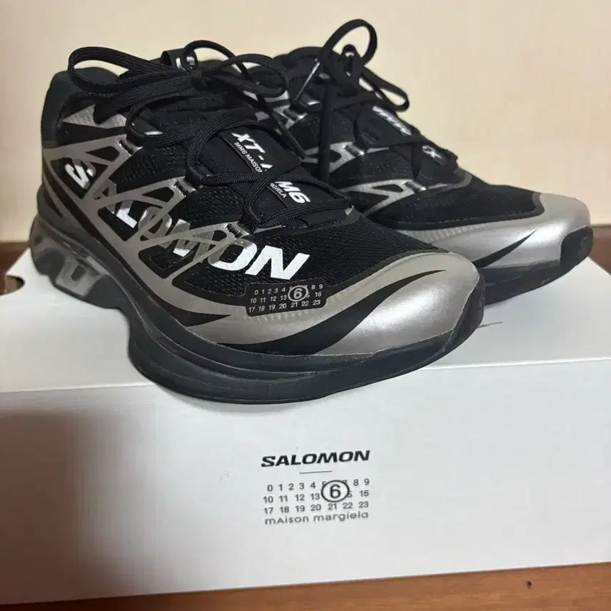 [BUNJANG] Salomon MM6 Maison Margiela XT-MM6 Black Silver Sneakers / 살로몬 x MM6 메종 마르지엘라 XT-MM6 블랙 Ftw 실버