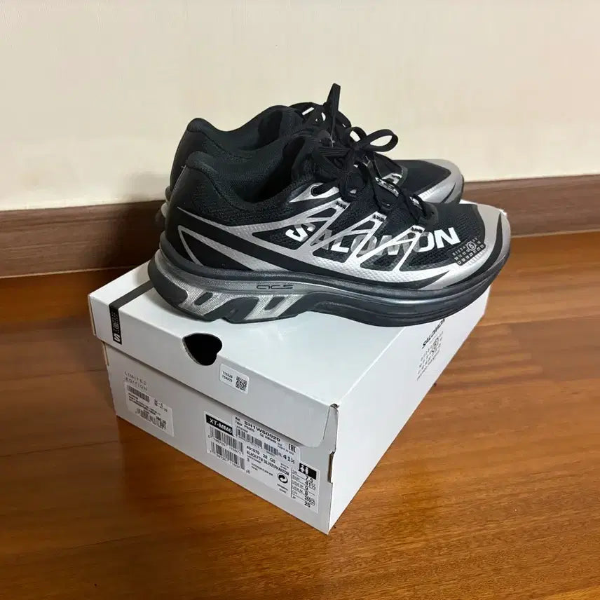 [BUNJANG] Salomon MM6 Maison Margiela XT-MM6 Black Silver Sneakers / 살로몬 x MM6 메종 마르지엘라 XT-MM6 블랙 Ftw 실버