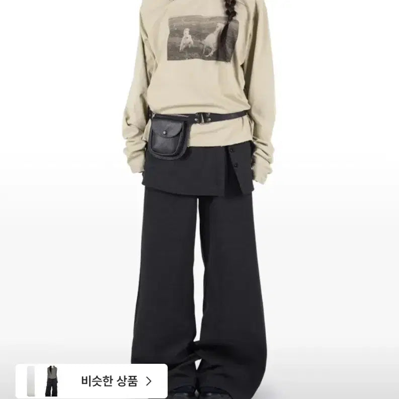 [SOLD OUT] 릿킴 바지 SHELL BUTTON LAYER PANTS