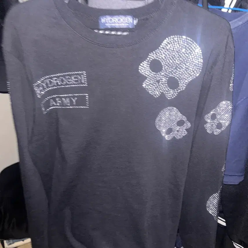 [BUNJANG] Hydrogen Vintage Long Sleeve Shirt / 락시크 펑크 y2k 고스 빈티지 하이드로겐 롱슬리브
