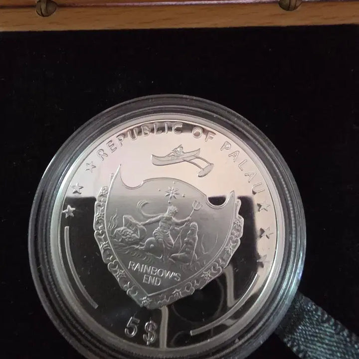 [BUNJANG] Namdaemun Commemorative Coin (Wood Case) / 남대문 기념 주화 (우드 케이스)