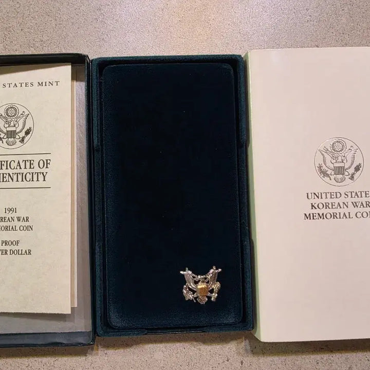 [BUNJANG] 1991 Korean War Commemorative Silver Proof Coin / 1991년 한국전쟁 기념 주화 은화 프루프