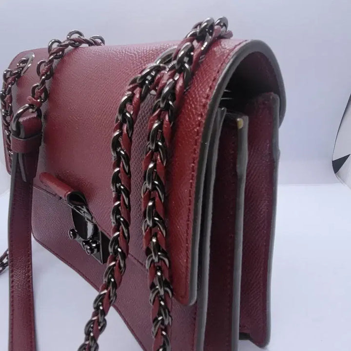 [BUNJANG] LOVCAT Chain Shoulder Bag / 레드 체인 숄더백/크로스백