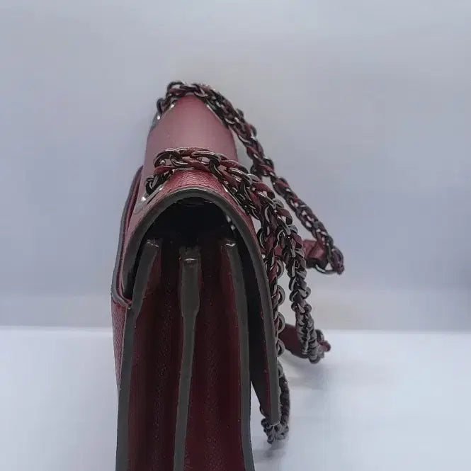 [BUNJANG] LOVCAT Chain Shoulder Bag / 레드 체인 숄더백/크로스백