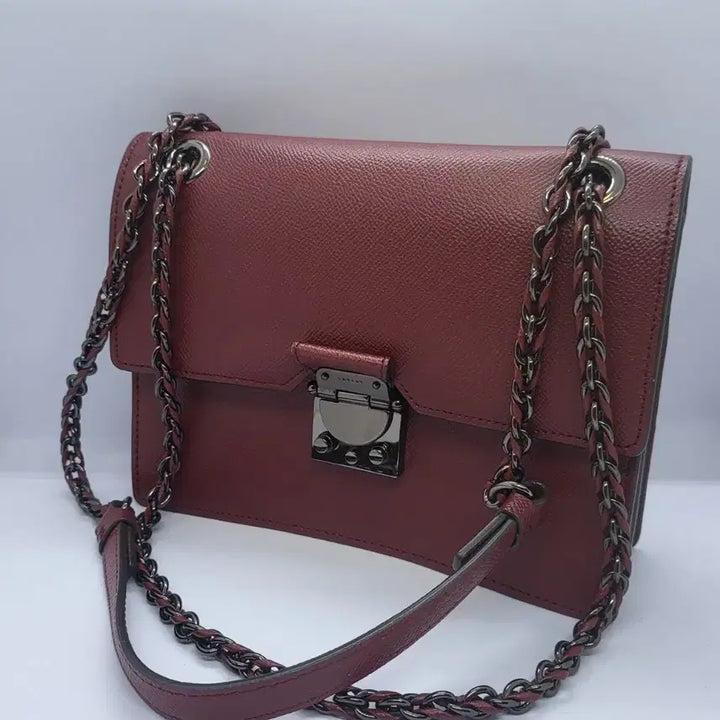 [BUNJANG] LOVCAT Chain Shoulder Bag / 레드 체인 숄더백/크로스백