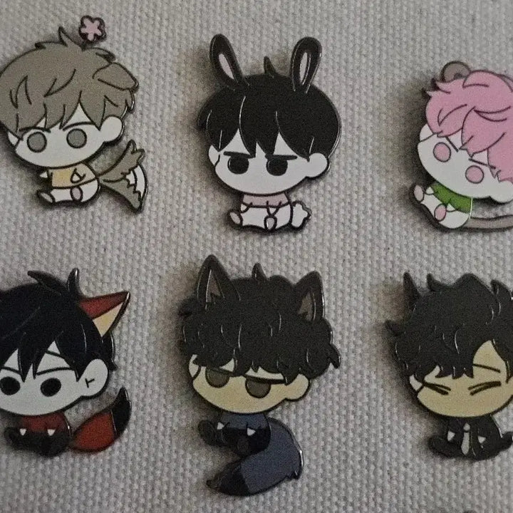 [BUNJANG] Sweet Apple Paradise "Kkuang Set" "Eoheung Set" + Season 2 Apple Badge / 청사과 낙원 뱃지 크앙세트 어흥세트 + 시즌2 사과 뱃지