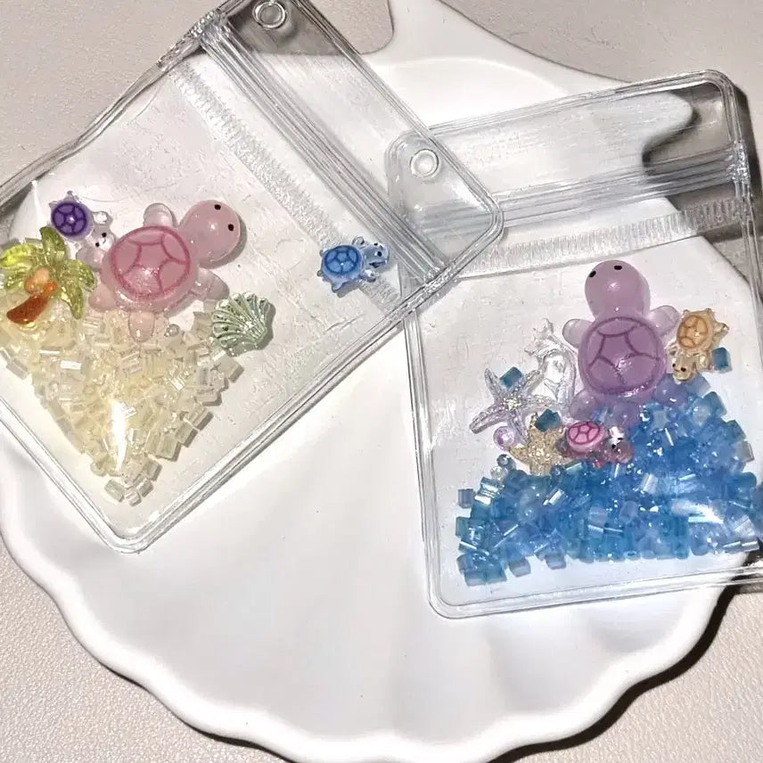 [BUNJANG] Ocean Theme Turtle Keyring / 바다 테마 거북이 키링 바다거북이