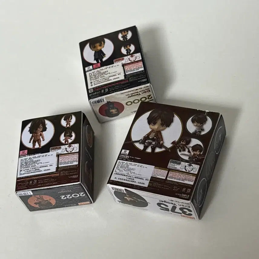 [BUNJANG] Attack on Titan Nendoroid Miniature Bundle Set / 진격의거인 넨도로이드 미니어쳐