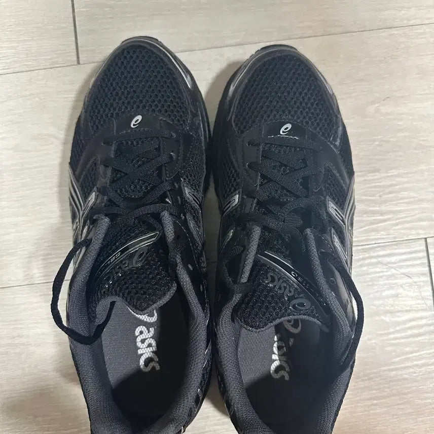 [BUNJANG] Asics Gel 1130 Black/Silver Sneakers / 아식스 젤 1130 블랙/실버 운동화