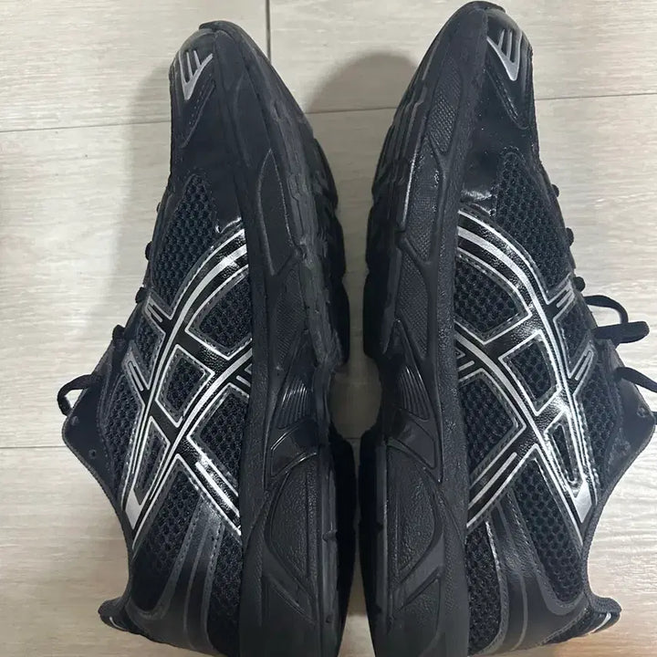 [BUNJANG] Asics Gel 1130 Black/Silver Sneakers / 아식스 젤 1130 블랙/실버 운동화