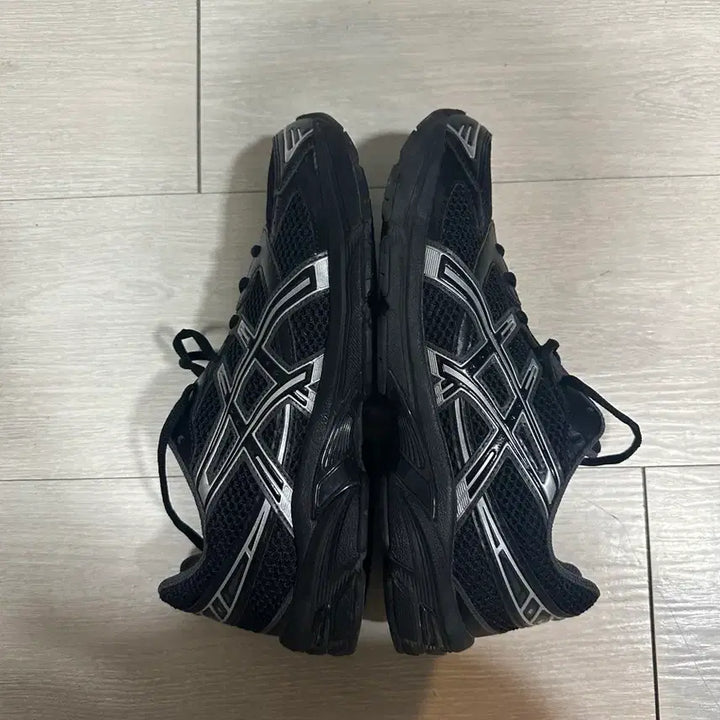 [BUNJANG] Asics Gel 1130 Black/Silver Sneakers / 아식스 젤 1130 블랙/실버 운동화