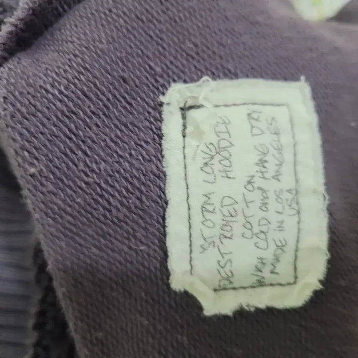 [BUNJANG] Greg Lauren Storm Destroyed Hoodie / 그렉로렌 스톰 디스트로이드 후드