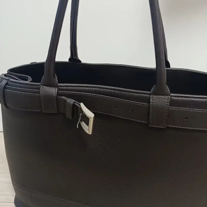 [BUNJANG] Bao Lô Premium Tote Bag Dark Brown / 바우로 프리미엄 토트백