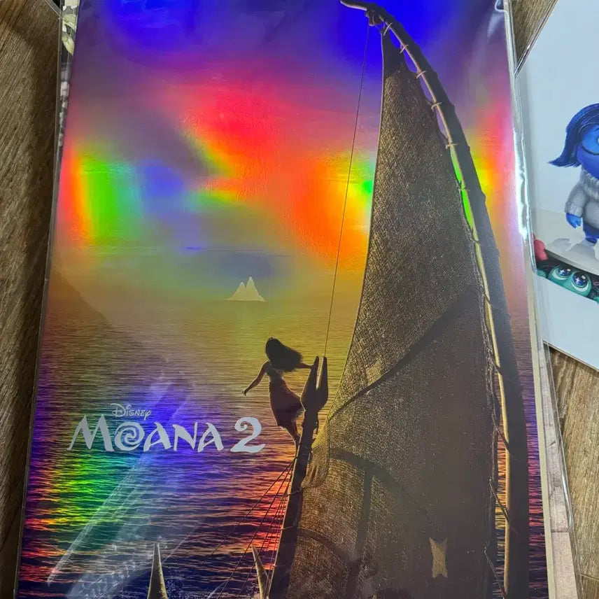 [BUNJANG] Megabox Disney Moana 2 Poster / 메가박스 디즈니 모아나2 포스터