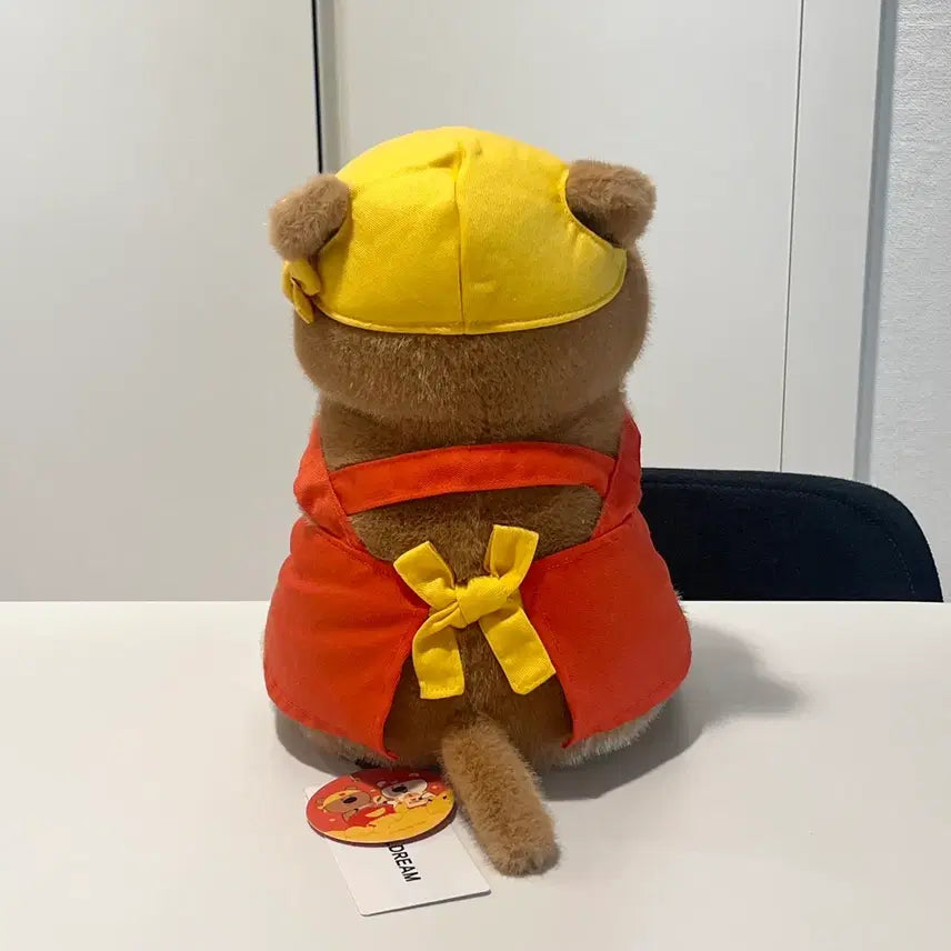 [BUNJANG] Kroket Shop Cokercgang Chef Otter Medium Plush / 고로케 가게 코커짱 요리사 앞치마 수달 중형 인형