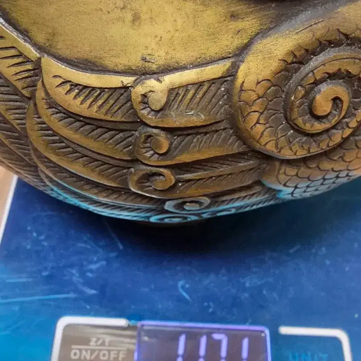 [BUNJANG] Brass Rooster Teapot / 닭머리 황동 주전자