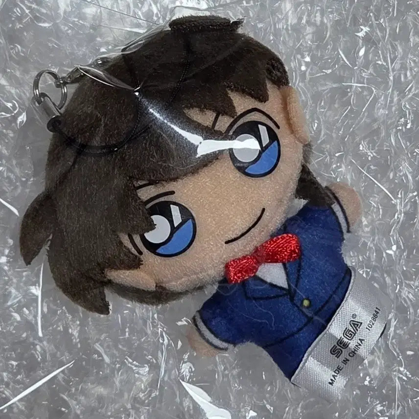 [BUNJANG] Detective Conan Shinichi Kudo Plush Doll Bow Tie Suit / 명탐정 코난 남도일 신이치 푸치누이 인형 나비넥타이 정장