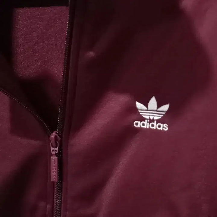 [BUNJANG] Adidas Firebird Burgundy Track Top Jersey Jacket 90/S / 아디다스 파이어버드 버건디 트랙탑 저지 져지집업 90/S
