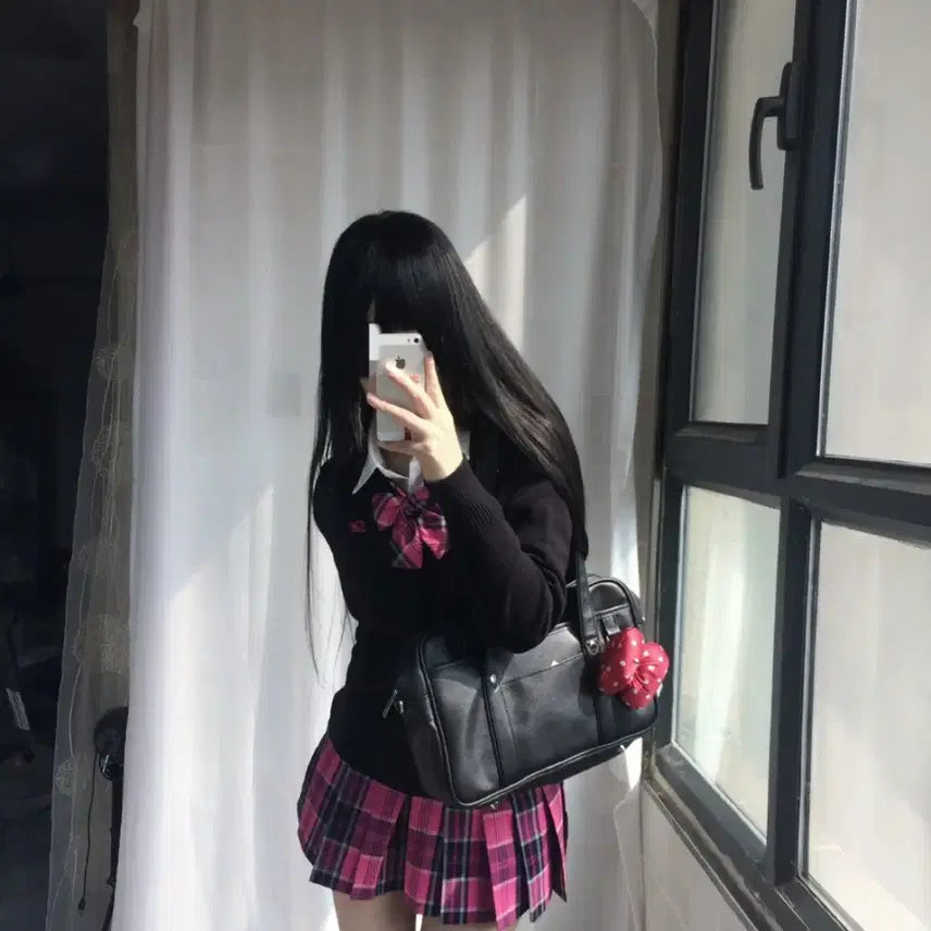 [BUNJANG] Japanese Gyaru School Uniform Rental / (자동수거반납) 일본 에겐갸루 미소녀st 교복 졸업사진 컨셉 대여