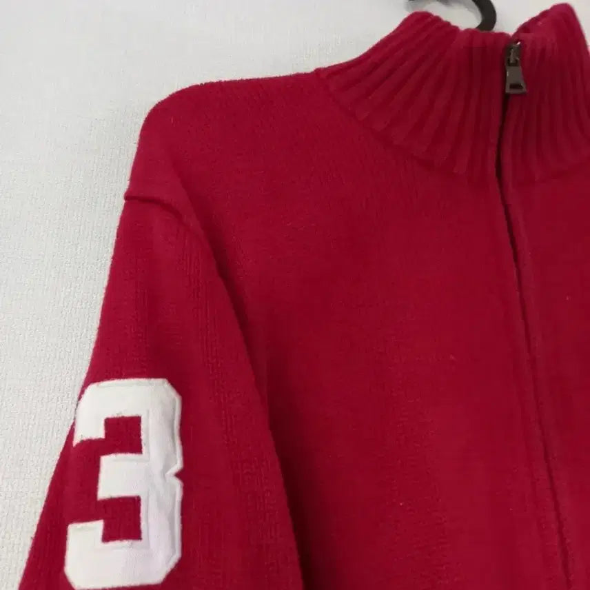 [BUNJANG] Polo Ralph Lauren Big Pony Knit Zip-Up Jacket L / 폴로 POLO 빅포니 니트 집업 100/L