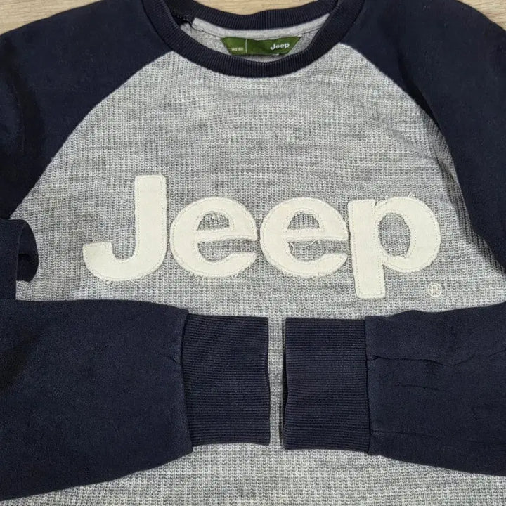 [BUNJANG] Jeep Raglan Patch Sweatshirt / Jeep 지프 래글런  나그랑 패치 맨투맨