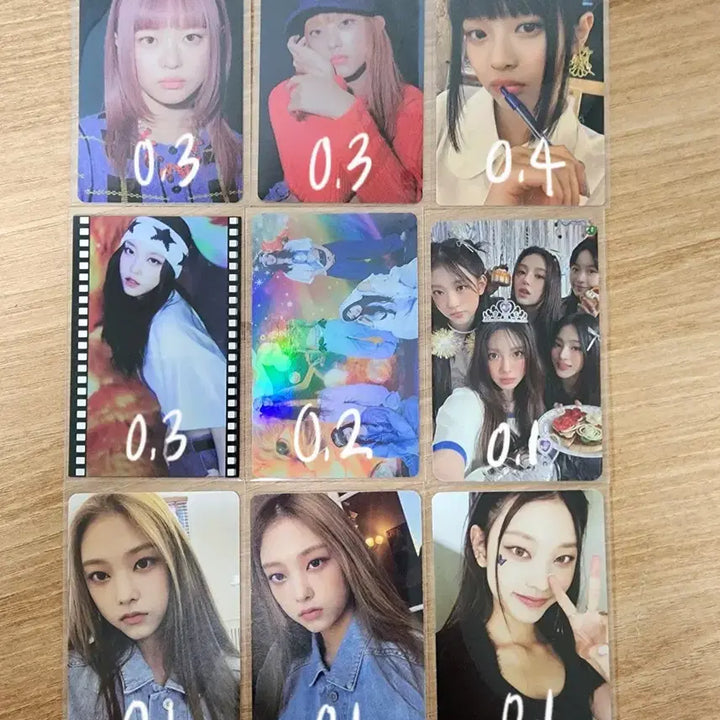 [SOLD OUT] 뉴진스 포카  블루북 슈퍼내추럴 오엠지 OMG 특전 팝업 시그