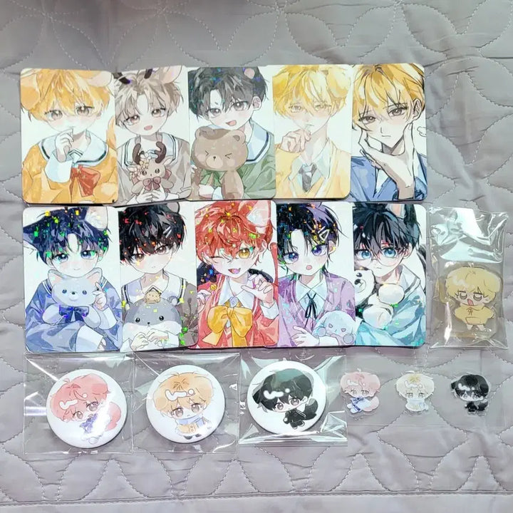 [BUNJANG] TESTAR Ryu Gunwoo Photocard Park Moondae Corotto Pin Button Can Badge / 데못죽 테스타 류건우 어린이 포카 박문대 코롯토 핀버튼 캔뱃지 소금빵님