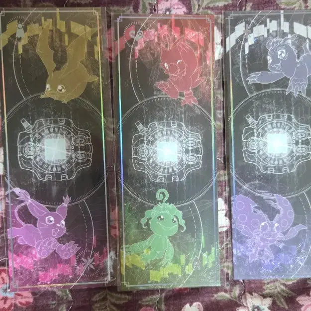 [BUNJANG] Digimon Adventure Exhibition Badge Set / 디지몬 어드벤처 전시회 티켓 뱃지 특전 풀세트