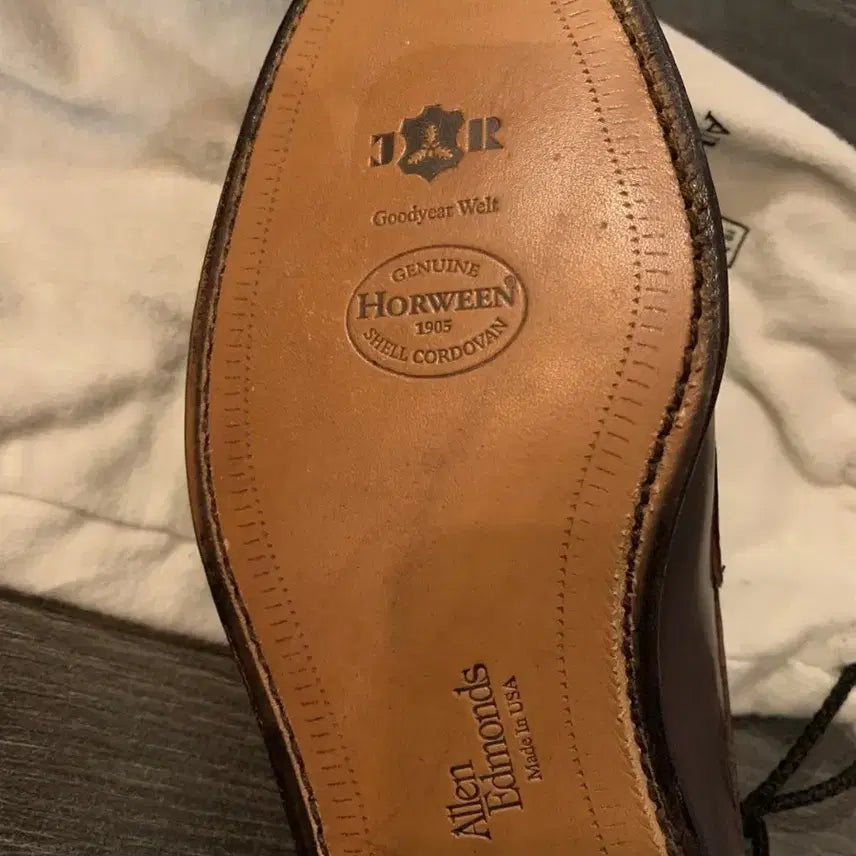 [BUNJANG] Allen Edmonds Horween Shell Cordovan Loafers / 알렌 에드몬즈 호윈 쉘 코도반 로퍼 8.5D
