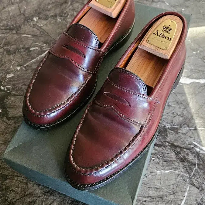 [BUNJANG] Allen Edmonds Horween Shell Cordovan Loafers / 알렌 에드몬즈 호윈 쉘 코도반 로퍼 8.5D