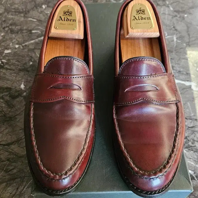 [BUNJANG] Allen Edmonds Horween Shell Cordovan Loafers / 알렌 에드몬즈 호윈 쉘 코도반 로퍼 8.5D
