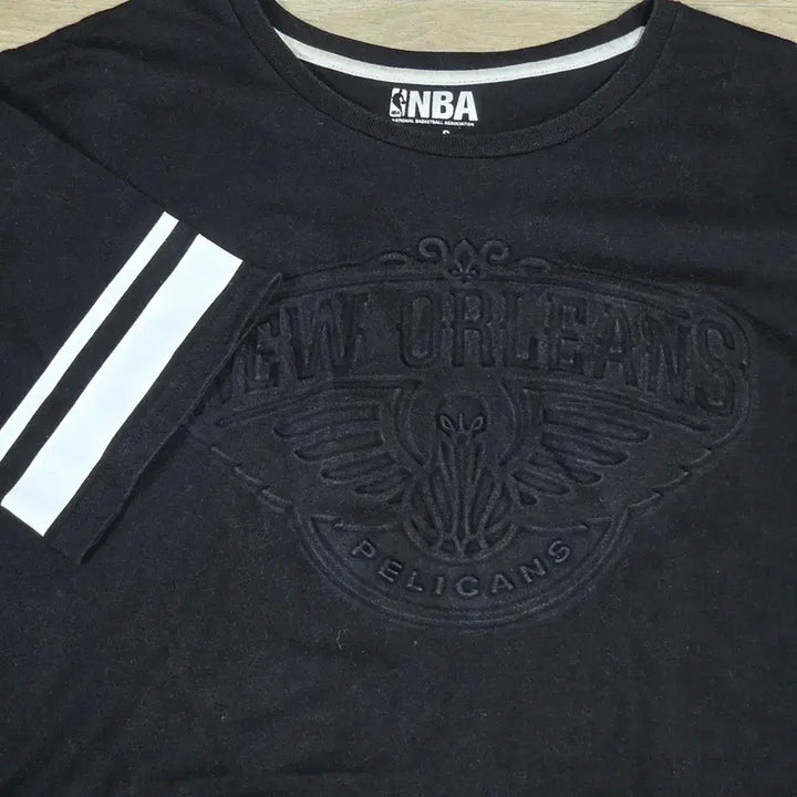[BUNJANG] NBA Black Short Sleeve Long Dress / NBA 블랙 반팔 롱원피스