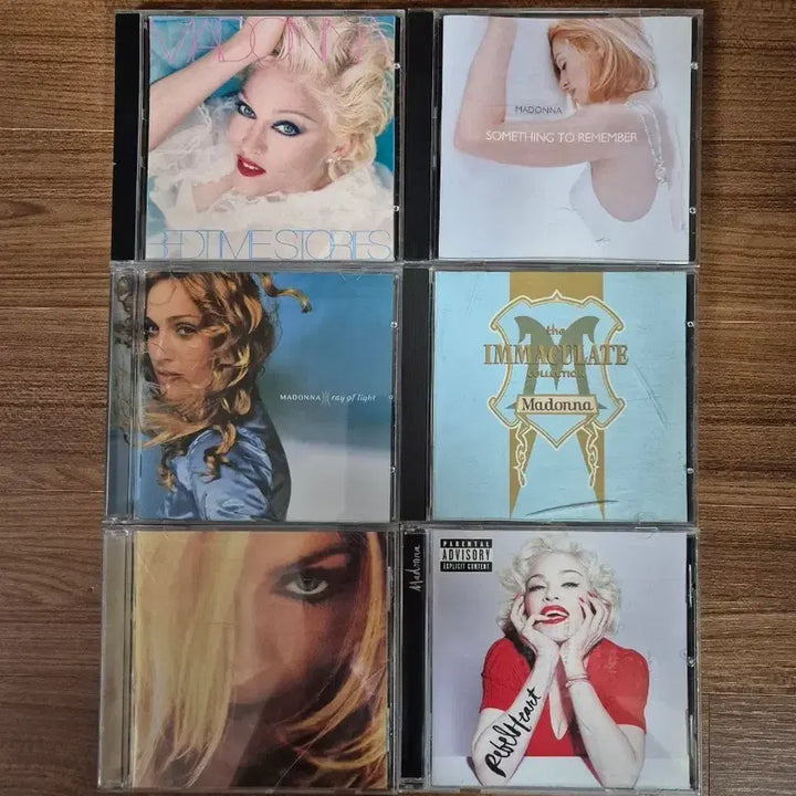 [BUNJANG] Madonna CD Album Collection (6 Disc Bundle) / 마돈나 CD 음반 모음 (6장)