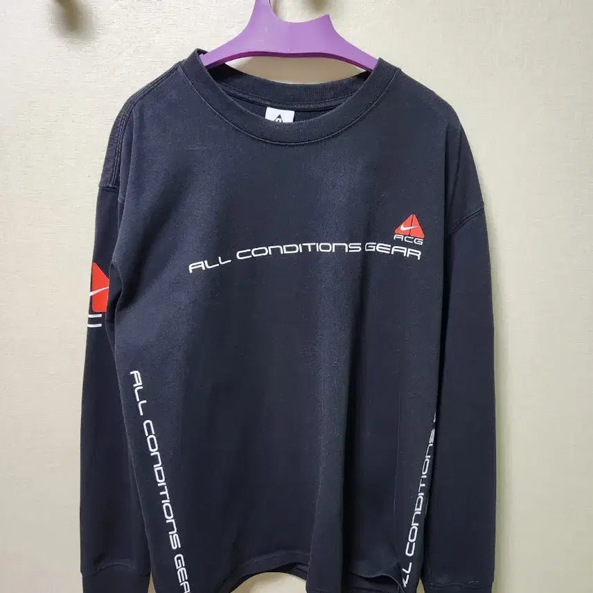 [SOLD OUT] 나이키 NRG ACG 시즈널 렁스 롱슬리브 티셔츠 XL 팔아요