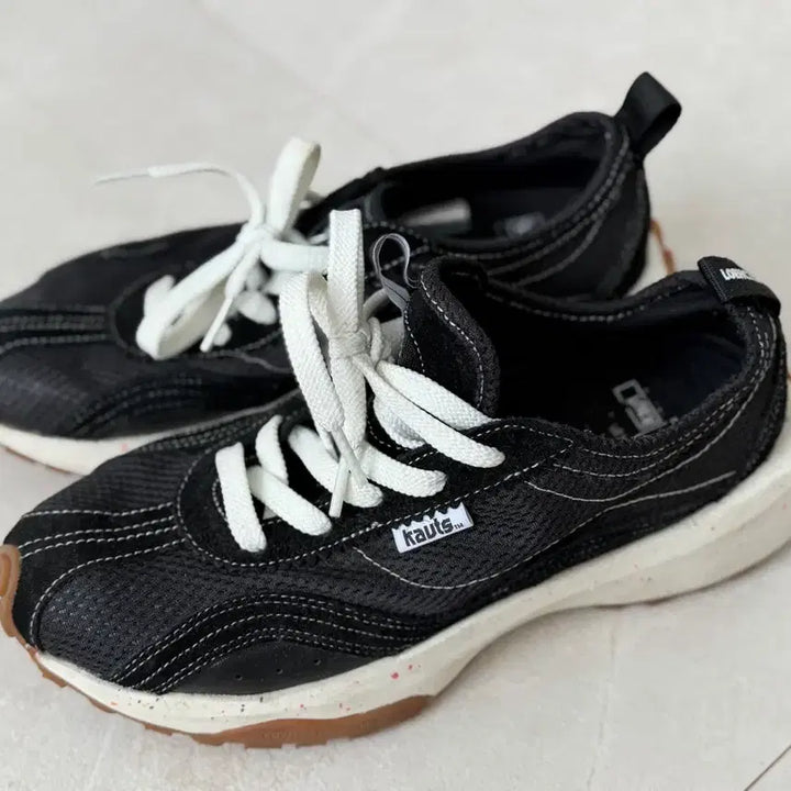 [BUNJANG] Cauts Cizer Revolution Black Sneakers / 카우츠 시져레볼루션 블랙 250 운동화