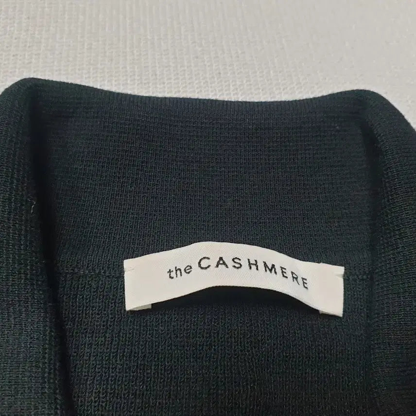 [BUNJANG] The Cashmere Black Short Sleeve Knit Pocket Shirt Jacket / THE CASHMERE 블랙 반팔 니트 포켓 셔츠 자켓 여성85~90