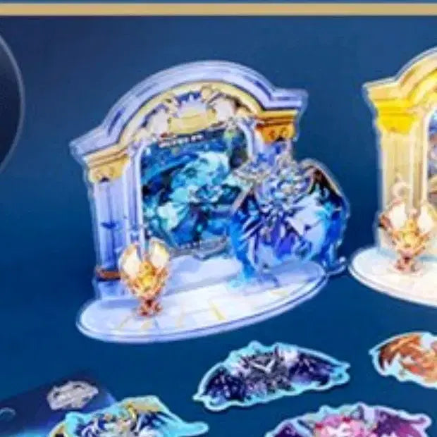 [BUNJANG] Cookie Run Kingdom Shadow Milk Acrylic Stand Keyring World Championship Limited Edition / 쿠키런 킹덤 쉐도우밀크 아크릴 스탠드 키링 월드 챔피언십 한정판 쿠킹덤